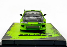 Load image into Gallery viewer, Transcend 1:64 Green 1995 Eclipse GS FNF Sports Model Diecast Metal Car New Collection
