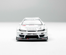 Load image into Gallery viewer, Minigt 1:64 White JDM Silvia S15 LB Super Sports Model Diecast Metal Car New Collection
