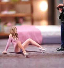 Load image into Gallery viewer, 1:64 Painted Figure Model Miniature Resin Diorama Sand Shy Girl Lady Sexy Beauty Collection
