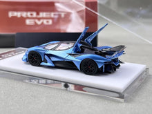 Load image into Gallery viewer, DMH 1:64 Blue Project Evo Racing Sports Model Diecast Metal Car New Collection
