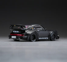 Load image into Gallery viewer, Inno 1:64 Matte Black RWB 964 Widebody Sports Model Diecast Metal Car New Collection
