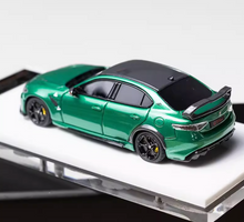 Load image into Gallery viewer, MH 1:64 Green Giulia GTAm Racing Sports Model Diecast Resin Car New Collection

