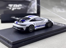 Load image into Gallery viewer, TPC 1:64 White 911 GT3 RS 992 Pursuit Sports Model Diecast Metal Car New Collection
