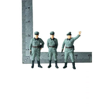 Load image into Gallery viewer, 1:64 Painted Figure Mini Model Miniature Resin Diorama Soldier Milittary Officer
