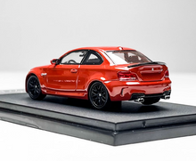 Load image into Gallery viewer, 7cm 1:64 Orange 1M E82 Couple Black Rims Sports Model Diecast Metal Car New Collection
