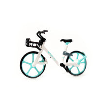 Load image into Gallery viewer, 1:64 Painted Figure Mini Model Miniature Resin Diorama Bicycle Street Boy Smoke
