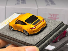 Load image into Gallery viewer, 1:64 Laboratory Yellow 997 Widebody Sports Model Diecast Resin Car New Collection
