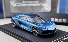 Load image into Gallery viewer, BSC 1:64 Blue Gemera Coupe Sports Model Diecast Metal Car BN
