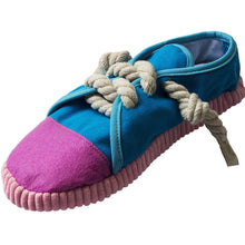 Load image into Gallery viewer, Dog Squeaky Toys Shoes-Shaped Chew Tear-Resistant Plush for Teeth Grinding Pet

