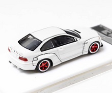 Load image into Gallery viewer, 1:64 White M3 E46 Pandem Coupe Sports Model Diecast Resin Car BN
