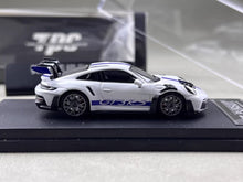 Load image into Gallery viewer, TPC 1:64 White 911 GT3 RS 992 Pursuit Sports Model Diecast Metal Car New Collection
