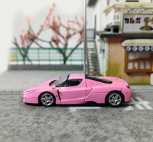 Load image into Gallery viewer, King 1:64 Pink Enzo Super Racing Sports Figure Model Diecast Metal Car New
