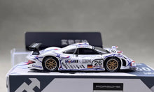 Load image into Gallery viewer, TH 1:64 White 1998 911 Gt1 LM #26 Racing Sports Model Diecast Metal Car New Collection
