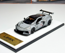 Load image into Gallery viewer, Fine 1:64 Gray C8 LB Widebody Sports Model Diecast Metal Car New Collection
