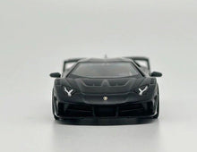 Load image into Gallery viewer, MINIGT 1:64 Black Aventador GT EVO WORKS Racing Sport Model Toy Metal Car 502

