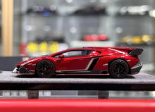 Load image into Gallery viewer, DMH 1:64 Red Veneno Super Racing Sports Model Diecast Resin Car New Collection
