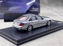 Load image into Gallery viewer, King 1:64 Gray C63 AMG W204 Sedan Sports Model Diecast Metal Car New Collection

