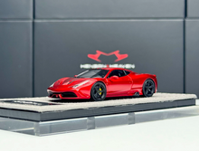 Load image into Gallery viewer, HH 1:64 Red Black Stripe 458 Speciale Sports Model Diecast Resin Car New Collection
