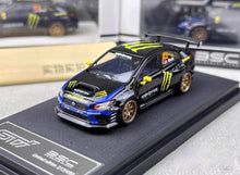 Load image into Gallery viewer, BSC 1:64 Impreza STI WRC06 Ken Block Sports Figure Model Diecast Metal Car New
