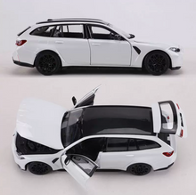 Load image into Gallery viewer, Bburago 1:24 White 2023 M3 Touring Sports Open Model Diecast Metal Car New Collection
