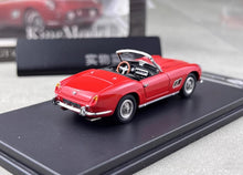 Load image into Gallery viewer, King 1:64 Red 250GT California Spyder SWB Sport Model Diecast Metal Car New Collection
