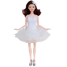 Load image into Gallery viewer, Barbie Doll Clothing 11.5&quot; Girl Wear Evening Short Dress Party Outfit 1/6 Headware
