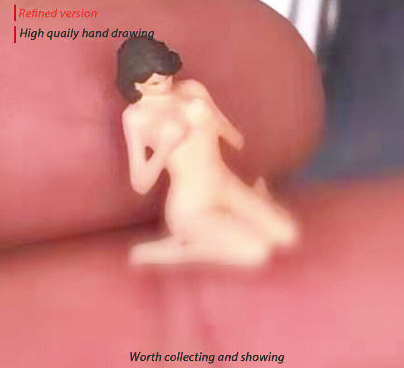 1:64 Painted Figure Mini Model Miniature Resin Diorama Sand Sexy Girl Lady S
