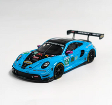 Load image into Gallery viewer, TH 1:64 Blue 911 GT3 R #92 Sports Model Diecast Metal Car New Collection
