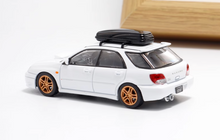 Load image into Gallery viewer, 1:64 Furuya White Impreza WRX STI VIII 8 Wagon Model Diecast Metal Car New Collection
