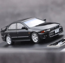 Load image into Gallery viewer, MK 1:64 HEC Black Galant VR-4 Sedan Sports Model Diecast Metal Car New Collection

