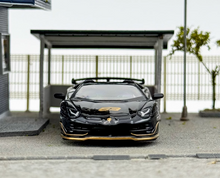 Load image into Gallery viewer, MINIGT 1:64 Black Aventador SVJ 63 Roadster Sports Model Diecast Metal Car New Collection
