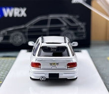 Load image into Gallery viewer, ATS 1:64 White IMPREZA WRX STI GC Wagon Sport Open Model Diecast Metal Car New Collection
