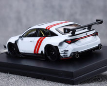 Load image into Gallery viewer, LMF 1:64 White Avalon Widebody GT Sports Model Diecast Metal Car New Collection
