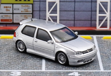 Load image into Gallery viewer, FH 1:64 Silver VW Golf GTI MK4 Coupe Sports Model Diecast Metal Car New

