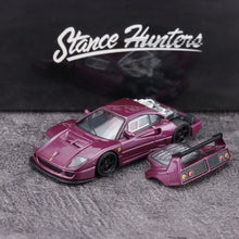 Load image into Gallery viewer, SH 1:64 Purple F40 LM Racing Sports Model Diecast Metal Car New Collection
