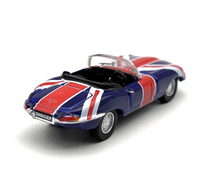 Load image into Gallery viewer, 1:76 Blue Flag Jaguar E Type Convertible Sports Model Diecast Metal Car New Collection
