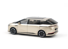 Load image into Gallery viewer, XCARTOYS 1:64 Gold Xpeng X9 EV MPV Van Sports Model Diecast Metal Car New Collection
