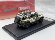 Load image into Gallery viewer, SH 1:64 Camo FJ Cruiser Off Road SUV Sports Model Diecast Metal Car New Collection
