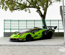 Load image into Gallery viewer, HH 1:64 Green Essenza SCV12 Racing Sports Model Diecast Metal Car New Collection
