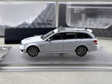 Load image into Gallery viewer, King 1:64 White C63 S204 Wagon Touring Sports Model Diecast Metal Car New Collection

