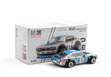 Load image into Gallery viewer, Poprace 1:64 Grey   Laurel C130 V8 Drift Model Diecast Metal Car New Collection
