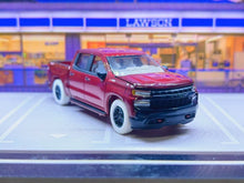 Load image into Gallery viewer, AW 1:64 Wine Red 2020 Silverado Pickup Truck Sport Model Diecast Metal Car New Collection
