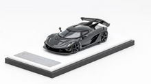 Load image into Gallery viewer, HKM 1:64 Black Carbon Jesko Super Racing Sports Model Diecast Metal Car New
