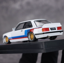 Load image into Gallery viewer, CM 1:64 White Decal M3 E30 Coupe Widebody Sports Model Diecast Metal Car New Collection
