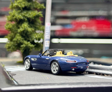 Load image into Gallery viewer, Minigt 1:64 Blue Alpina Z8 Convertible Sports Model Diecast Metal Car New Collection
