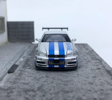 Load image into Gallery viewer, FS 1:64 Fast Speed JDM GTR R34 Skyline Sport Model Diecast Metal Car New
