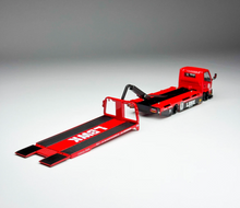 Load image into Gallery viewer, TL 1:64 Red H300 Flatbed Trailer Tow Truck Model Diecast Metal Car New Collection
