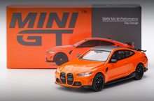 Load image into Gallery viewer, MINIGT 1:64 Orange BMW M4 M Power Racing Sport Model Toy Metal Car 526
