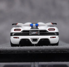 Load image into Gallery viewer, GRYNING 1:64 White Agera R Racing Sports Model Diecast Resin Car New Collection
