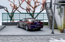 Load image into Gallery viewer, SH 1:64 JDM Skyline GTR R34 Purple Racing Sports Model Diecast Metal Car New
